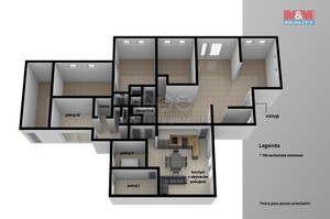 Prodej multifunkčního obchodního objektu, 1519 m2, Skršín