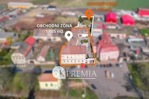 Prodej komerčního areálu v Lahošti, 1331 m2, pozemek 3.075 m2