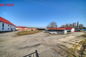 Prodej komerčního objektu pozemek 1 352 m2 se stodolou cca 480 m2, Vitice, část obce Hřiby