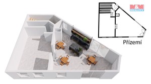 Prodej obchodního objektu, 132 m2, Kladno, ul. Váňova
