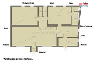 Prodej obchodního objektu, 141 m2, Prádlo