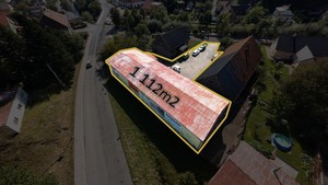 Prodej komerčních prostor, skladu s kanceláří, 1112 m2, Žilina u Nového Jičína