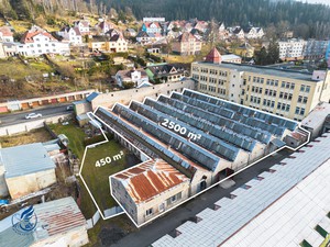 Prodej komerční Sklady, 2500m2, Kraslice