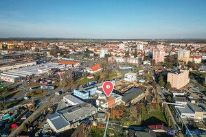 Prodej komerčních prostorů o rozloze 450 m2, ulice Velkomoravská, Hodonín