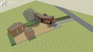 Prodej pozemku se schváleným stavebním povolením na bistro u rybníka Srpek, 3158 m2