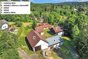Prodej domy, sklady, výroba, 531m2 - Lučany nad Nisou