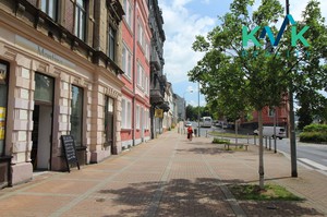 Obchodní prostory v obchodní části, Karlových Vary - ulice Sokolovská