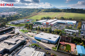 Obchodní prostor 1806 m2+ 50 parkovacích stání - prodej