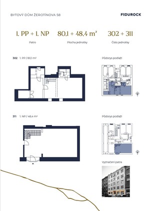 Prodej obchodní prostory, 129 m2 - Praha - Žižkov