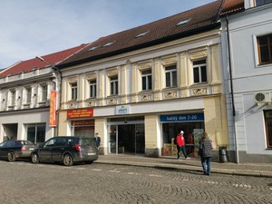 Prodej obchodní budovy v centru města Sušice, Šumava