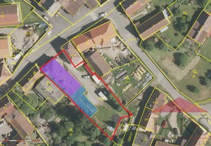Hrádek u Sušice stavební pozemek 1.361 m2 určený k výstavbě RD